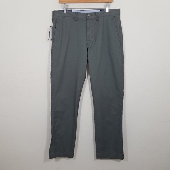 NWT Polo Ralph Lauren Straight Fit Stretch Pants Size 33/32